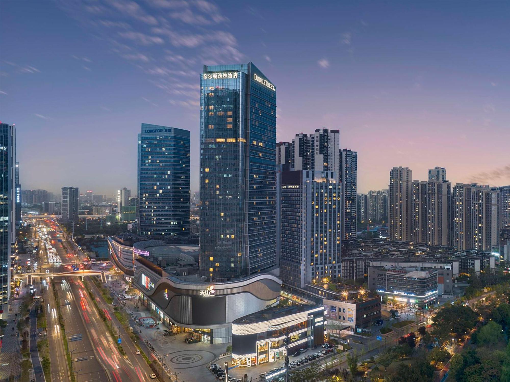 Doubletree By Hilton Chengdu Riverside - Close To Panda Base And Chengdu East Railway Exterior foto